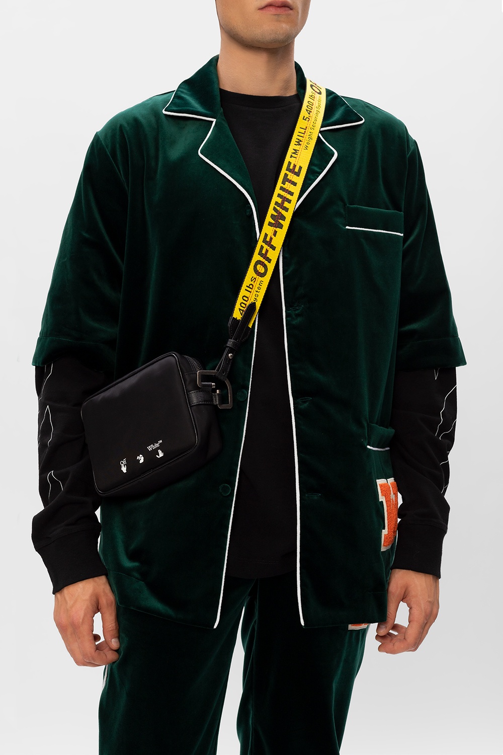 Off white side online bag mens